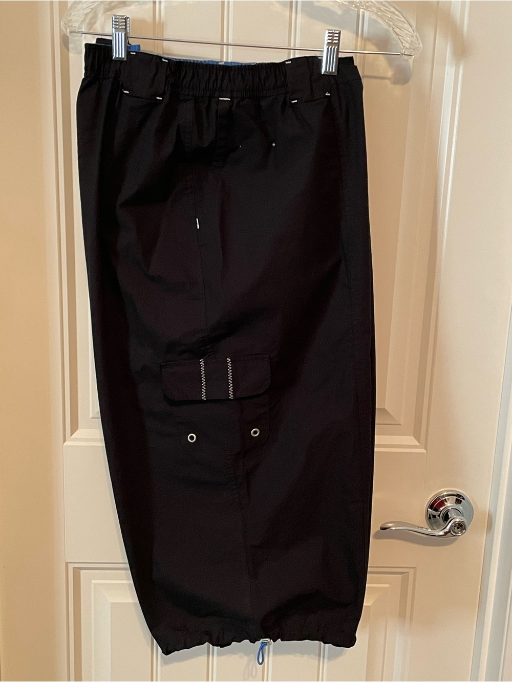 Just My Size Black Cargo Shorts with Utility Pockets NWOT 2X